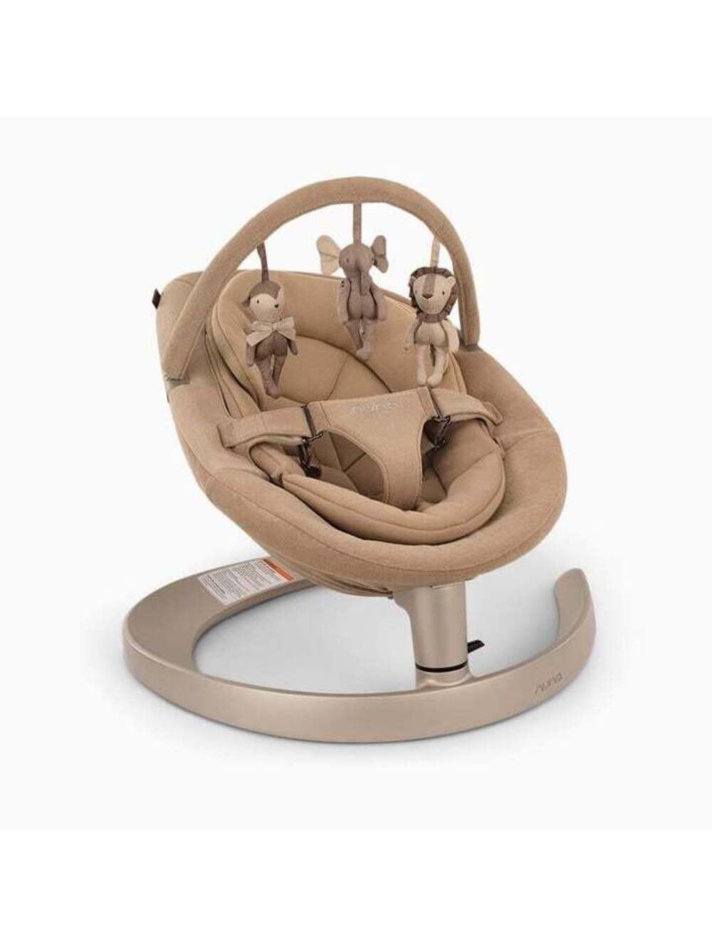 Baby NIB Nuna LEAF Grow Baby Soother - Teddy - New